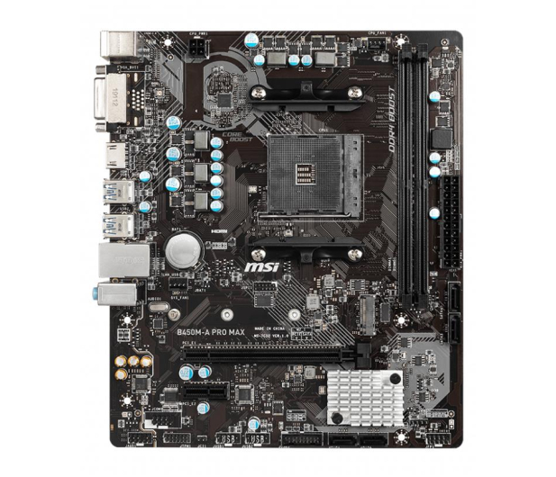 MSI B450M-A PRO MAX - 508079 - zdjęcie 3